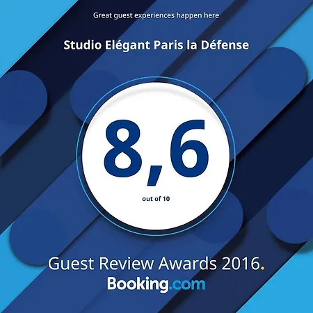 Studio Elegant Paris La Defense Apartment Courbevoie